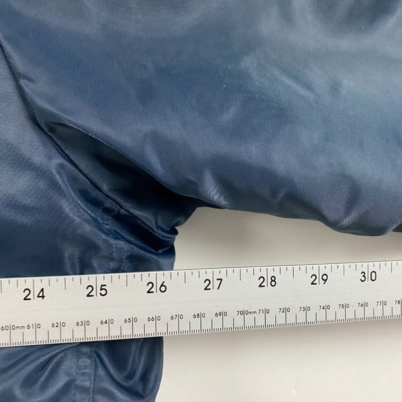 Vintage Blue Angels Rothco Flight Bomber Jacket Men's Large Blue USN US Navy - Picture 10 of 11